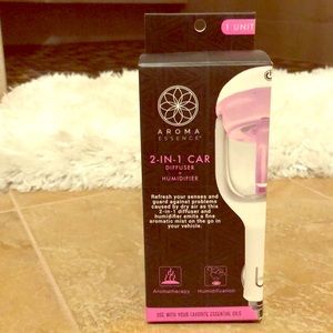 NEW Aroma Essence 2-In-1 Car Diffuser & Humidifier